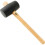 Thor Hammer Company Rubber Mallet - Black - 3in. 2