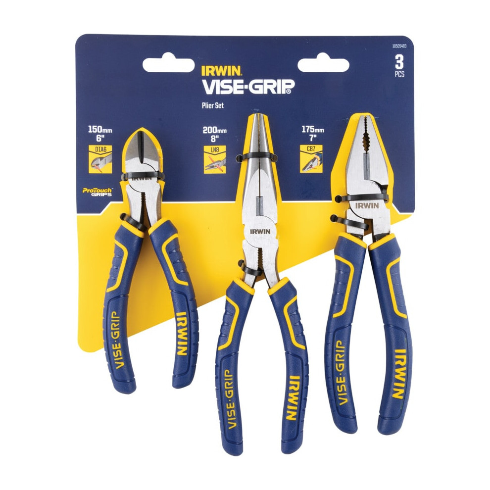 Irwin Visegrip 10505483 Pro Pliers Set 5706915054835