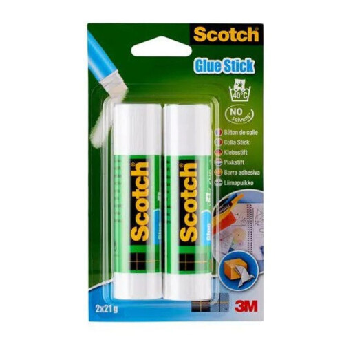 Scotch Scotch 21g Glue Sticks (Pack of 2)