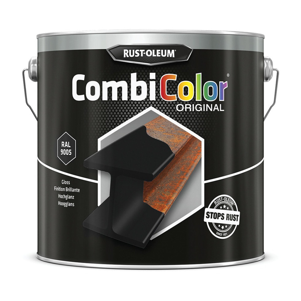 Rust-Oleum Combicolor 7379 Gloss Ral 9005 2.5 Litre Black