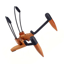 Portable Ukulele Stand Wooden Folding Frame, Compact Small Instrument Holder For Ukulele And Guitar