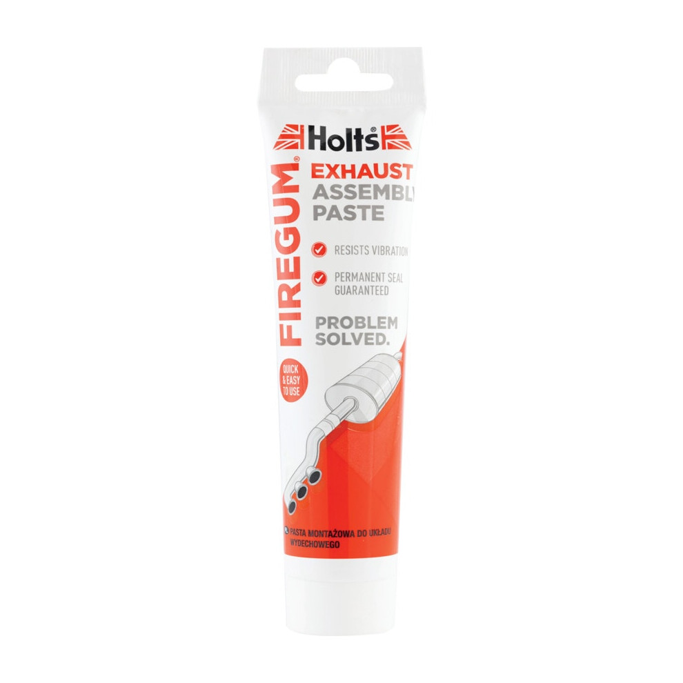 Holts Fire Gum Gun Exhaust Silencer Pipe Assembly Joints Seals Paste Putty 150g