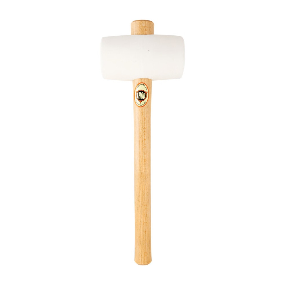 Thor 954W White Rubber Mallet 74mm 970g
