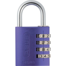 145/40 Violet C Aluminium Combination Padlock