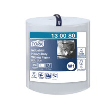 Tork Advanced Wiper 440 Lingettes nettoyantes jetable fibres de pâte vierge bleu pack de 750 pour P-N: 652008, 652100, 652108