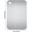 Titanium Cutting Board - Double-Sided, Food-Grade Titanium Chopping Board for Kitchen, Extra Small, Multifunctional 3