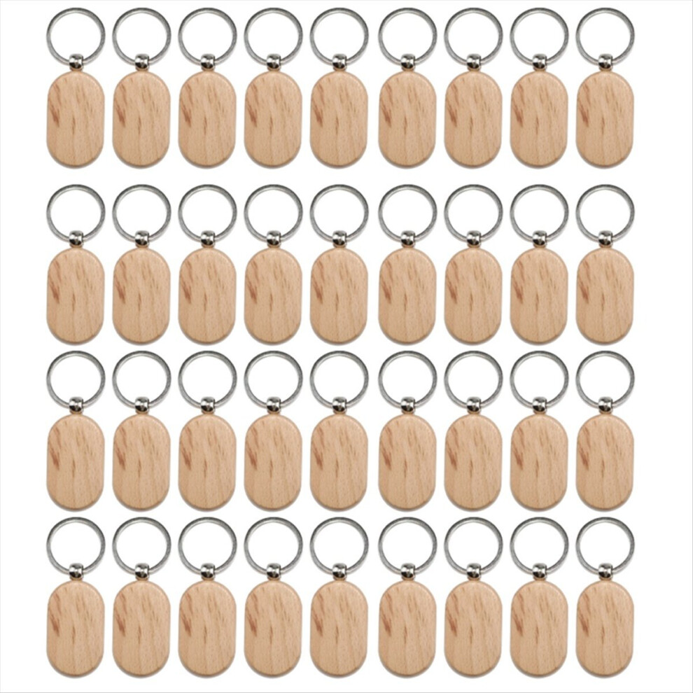 Wooden Key Tag Key Engraving Blanks Unfinished Key Tags,Style 16 4851337075546