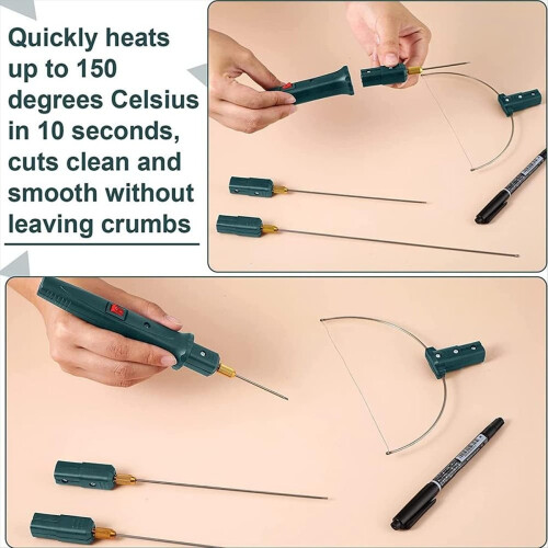 Skumskærersæt med temperaturregulator (UK) 2