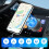 Vacuum Magnetic Suction Phone Holder, Magnetic Holder,A 4