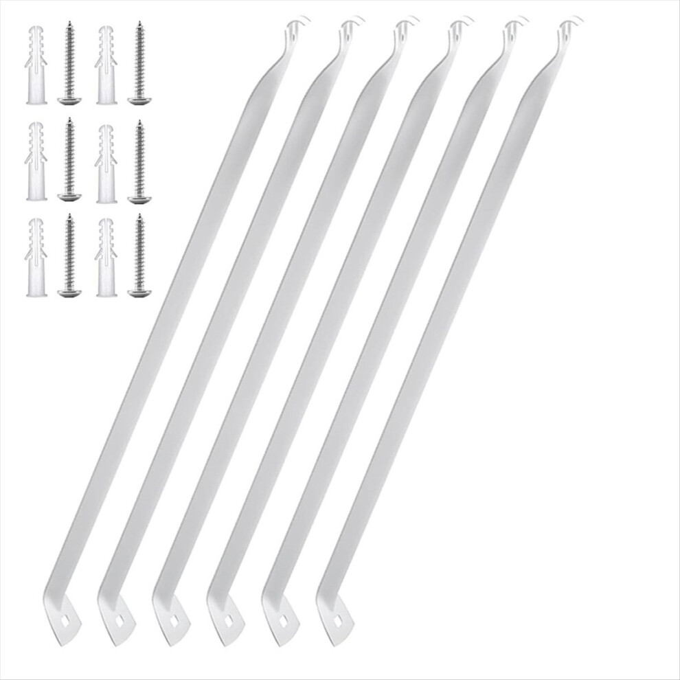 Wire Shelf Brackets, Support Brackets For 12-Inch Deep Wire Shelving 4851337072866