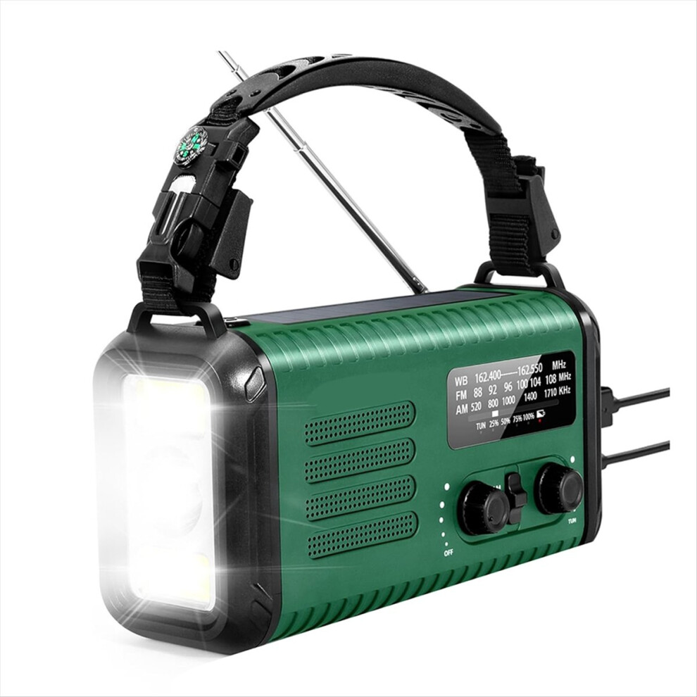 20000Mah Solar Hand Crank Emergency Radio, Noaa/Am/Fm 4851337072842
