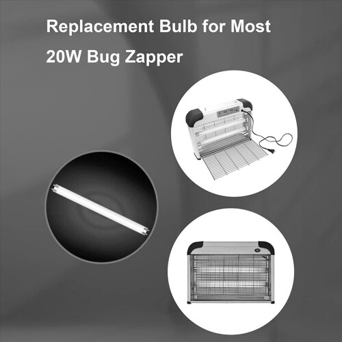 Λάμπα BL T8 F10W για Bug Zapper 20W σετ 6 τεμαχίων 1