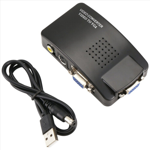 Adaptor AV la VGA Convertor VGA PC Convertor Compozit Switch Box