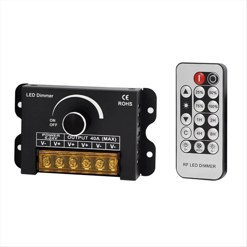 12V Led Dimmer Switch With Remote Control &Timer Function 4851337081707