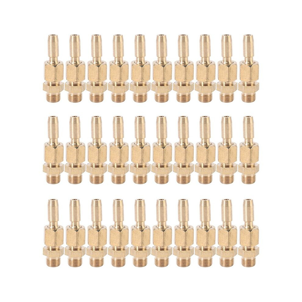 10Pcs 1/8 Inch Dn6 Brass Gushing Water Fountain Nozzles 4851337077878