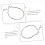 Pegboard Cup Holder Hooks 10pcs Heavy Duty Metal Hooks Ring Design 2