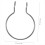 Pegboard Cup Holder Hooks 10pcs Heavy Duty Metal Hooks Ring Design 5