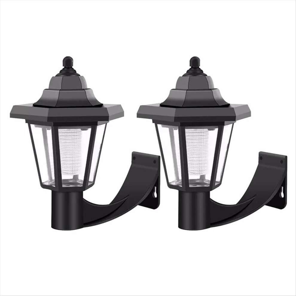 2Pcs Solar Decks Lights Fence Post Solar Lights For Patio Pool Stairs 4851337083770