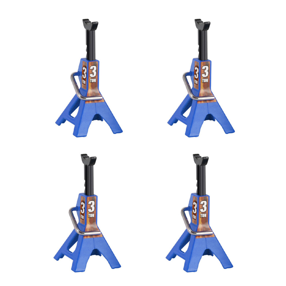 3 Ton Scale Jack Axle Lift Capacity Heavy Duty Support Vehicle Blue 4851337086214