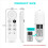 Τηλεχειριστήριο υπερύθρων φωνής G9N9N για GoogleTV GoogleChromecast 2020 W3JD 6