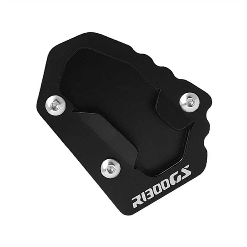 Motorcycle Kickstand Extension Foot Pad Support For Black 4851337091751
