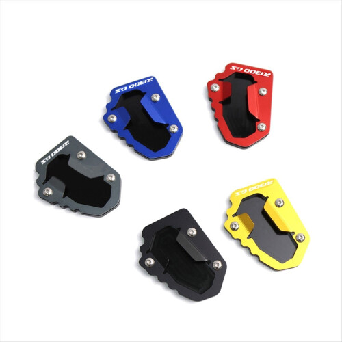 Motorcykel Kickstand Extension Fodpude Støtte Til Sort 2