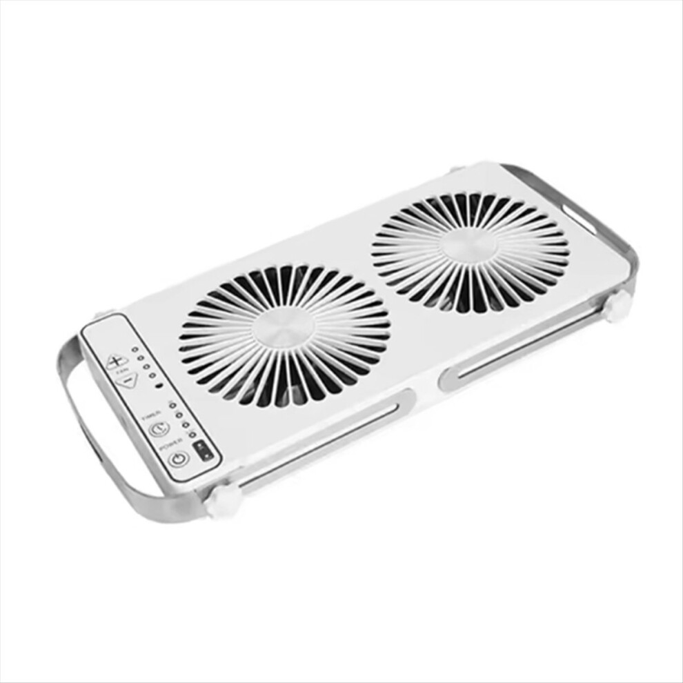 12V Waterproof Ventilation Cooling Fan Car Exhaust Fan White 4851337089857