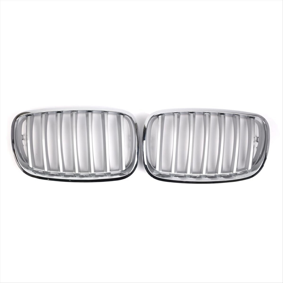 Chrome Front Grill Keney Grille Cover Trim For E70 X5 2007-2013 4851337089024