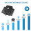 Powerful Aquarium Pump Adjustable Fish Oxygen Aerator Pump EU-Plug 4