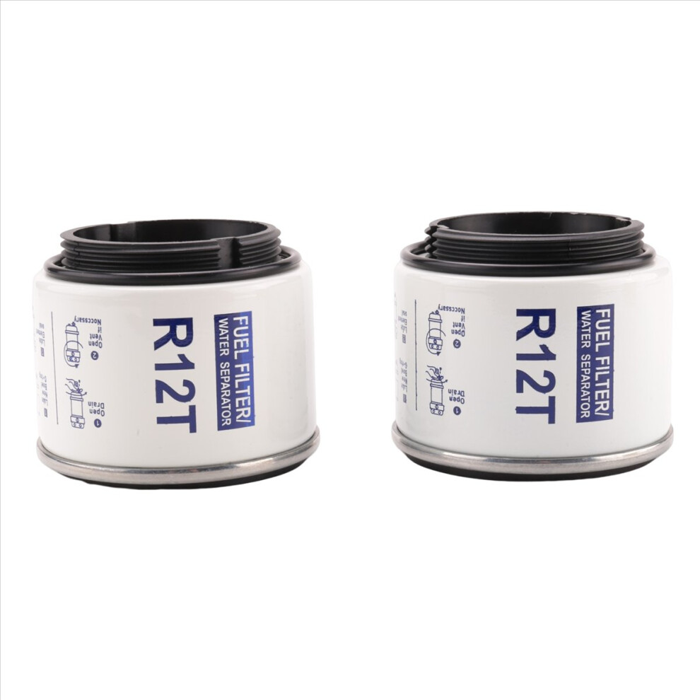 2Pcs For R12 R12s R12t Racor 140R Water Separator Filter 4851337096121