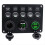 5-voudig 12V/24V inline-zekeringkast LED-schakelpaneel 4