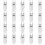 20Pcs G9 Light Bulbs,25W Clear Lamps Dimmable,2800K 1