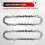 8 Pcs 4 Inch Mini Steel Chainsaw Chain Electric Pruning Saw Tool 7