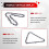 8 Pcs 4 Inch Mini Steel Chainsaw Chain Electric Pruning Saw Tool 5