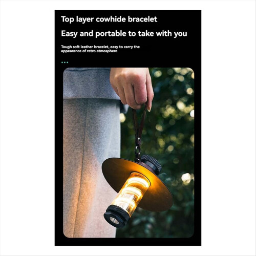 2000mAh Camping Lantern for Replacement Camping Lamp 4 Lighting Modes 2