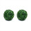 2 τεμάχια τεχνητό φυτό Topiary Ball Κήπου Σφαίρες Topiary Φυτό M 1