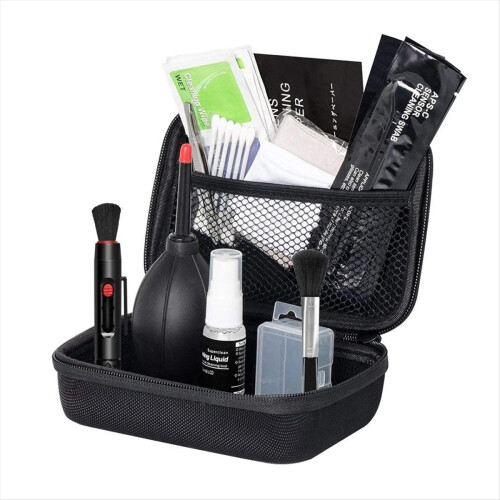 Kit de limpeza de câmera profissional para lentes DSLR e sensor de câmera digital 1