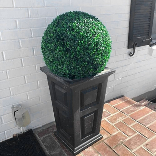 2 τεμάχια τεχνητό φυτό Topiary Ball Κήπου Σφαίρες Topiary Φυτό M 1