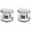 Suction Cup Handle Door 2 Pieces Fridge Glass Mobility Handle Silver 1