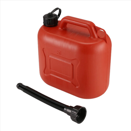 5L autotank reserve plastic benzinetank voor autoreizen
