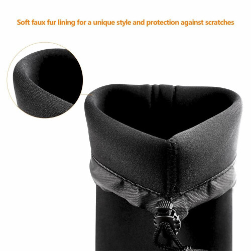 4PCS Camera Lens Pouch Small Medium Large and Extra Large for Camera 2