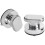 Suction Cup Handle Door 2 Pieces Fridge Glass Mobility Handle Silver 3