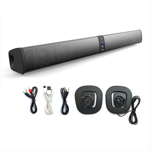 Soundbar PC Gamer Subwoofer Foldable Bluetooth Speaker 2