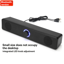 PC Soundbar Wireless Bluetooth Speaker USB Powered Soundbar