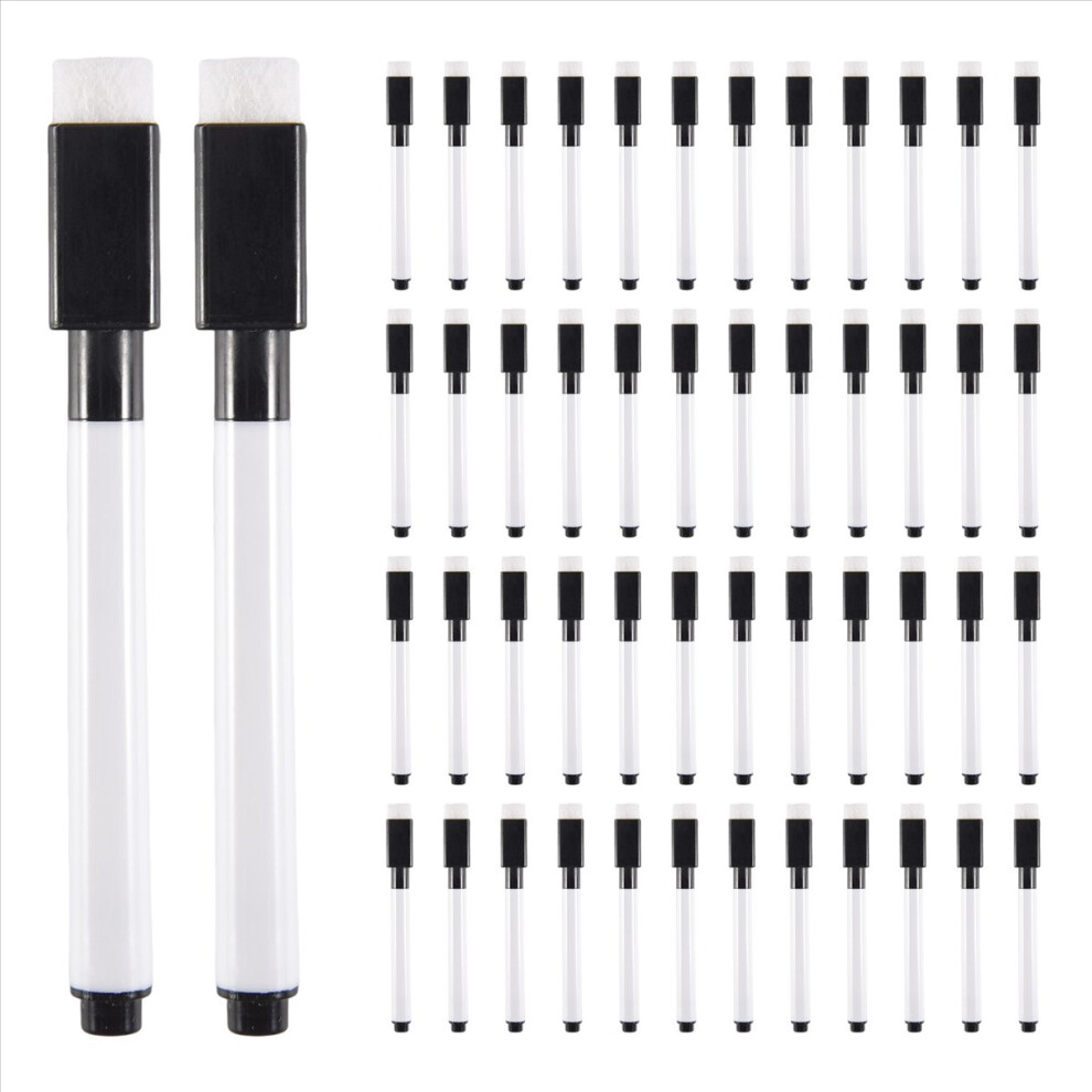 50 Pen Water Colour Board Marker Pens Dry Erase Board Pen White 4851337011667