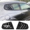 Car Side Window Louver Scoop Cover Vent Carbon for 2009-2018 3