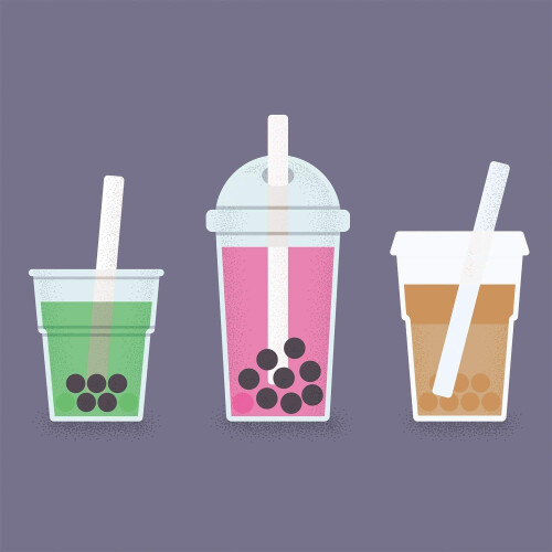 300Pcs Clear Plastic Drinking Straws for Bubble Tea Jumbo 1