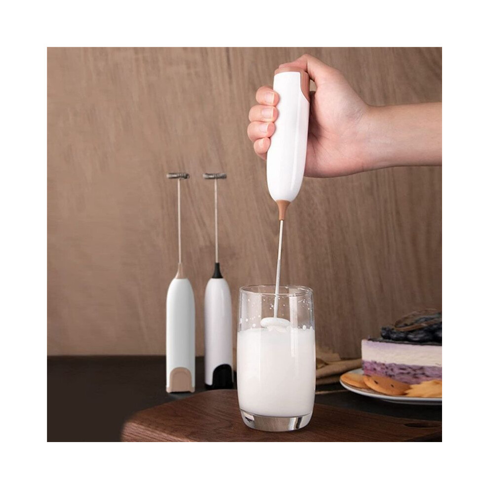 Electric Milk Frother Kitchen Foamer Whisk Mixer Stirrer Coffee Color 4851337009428