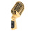 Professionele bekabelde vintage klassieke microfoon (goud) 5