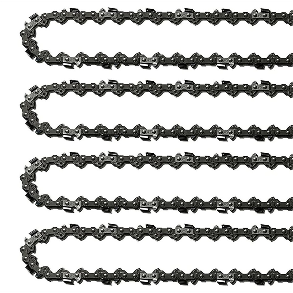 4Pc 18In Chainsaw Chain 62 0.05In Gauge, 3/8In Pitch, 18In 4851337008209
